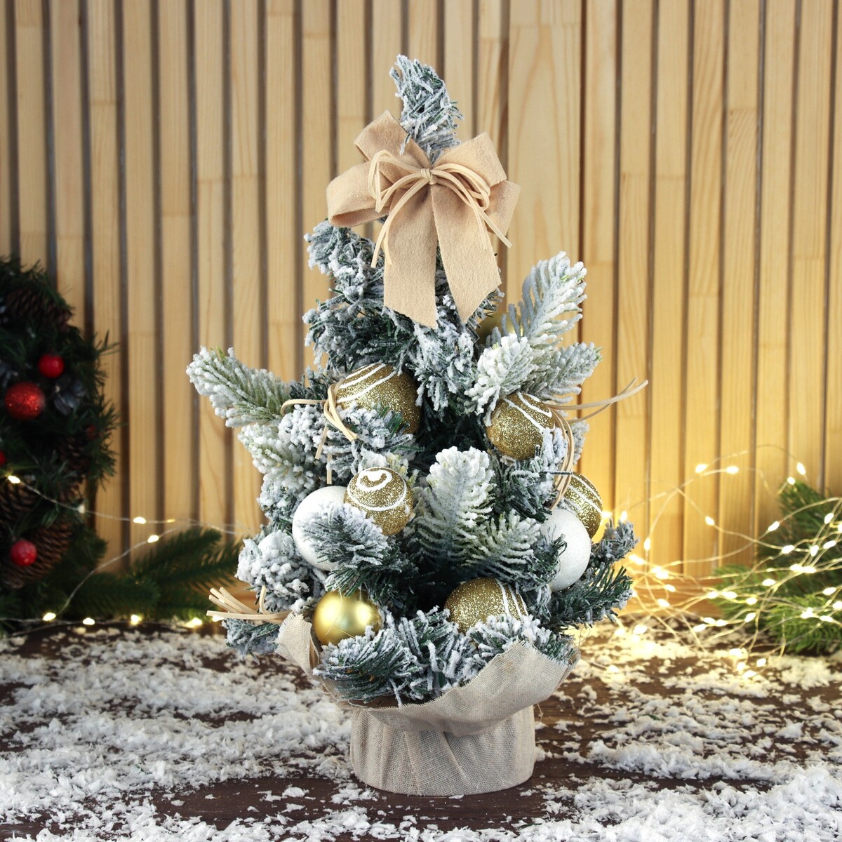 

Искусственная елка настольная, Желтый