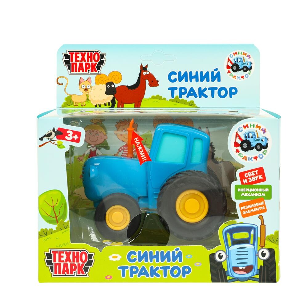 

Машина металлическая с функциями "свет" или "звук" Технопарк BLUTRA-11SL-BU