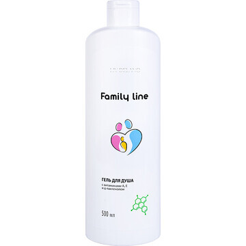 Гель для душа Family Line с витаминами