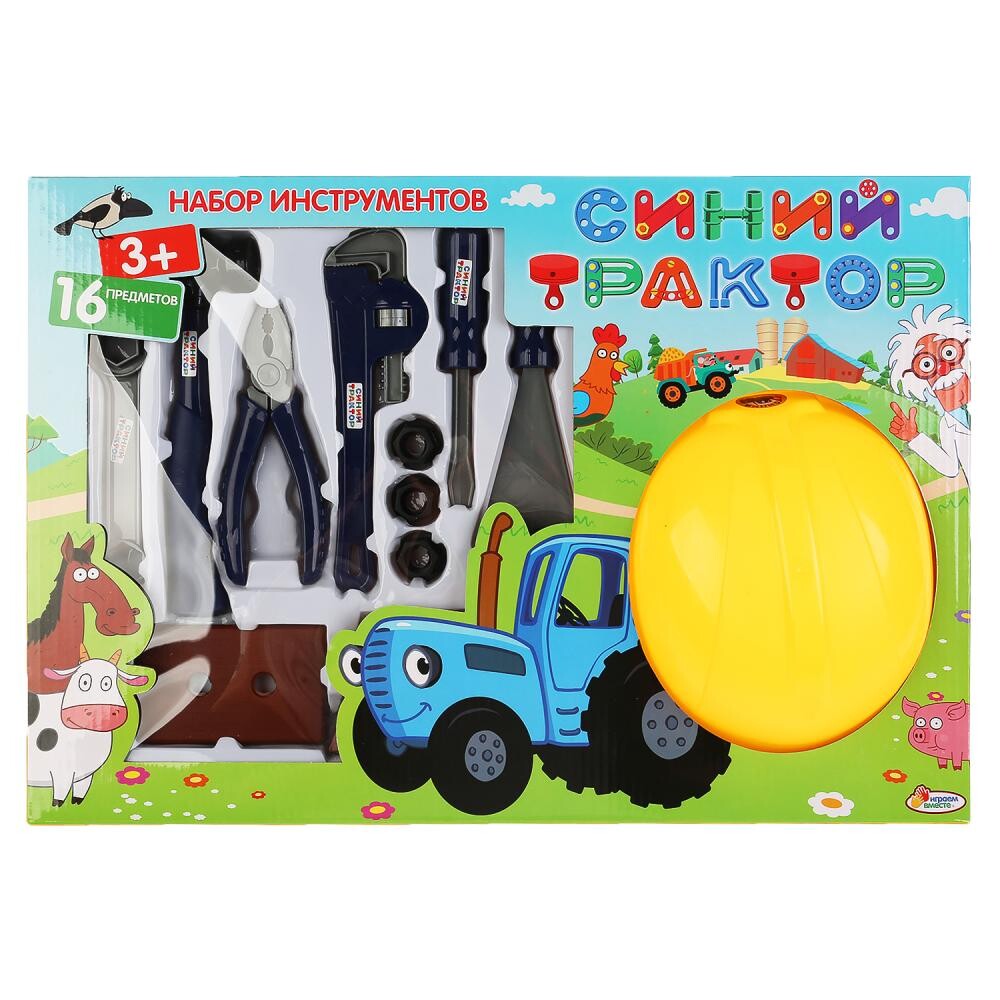 

Набор инструментов СИНИЙ ТРАКТОР, ТМ "ИГРАЕМ ВМЕСТЕ" B1821445-R2, Черный