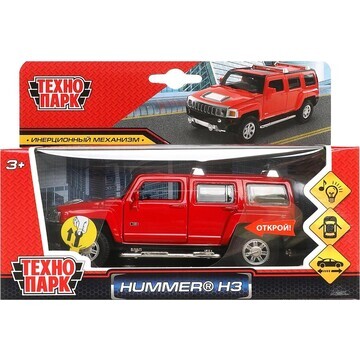 Машина металлическая HUMMER, Технопарк