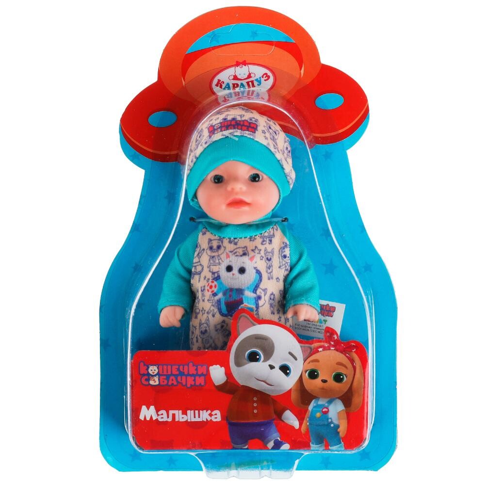 

Кукла функциональная КОШЕЧКИ - СОБАЧКИ, КАРАПУЗ Y12BB-CD-BL-RU