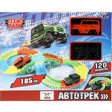 Машина металлическая UAZ, Технопарк TRAC