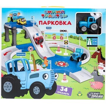 Игровой набор парковка ТЕХНОДРАЙВ A15216