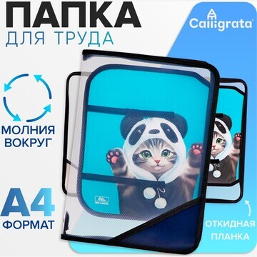 Папка для труда а4, 325 х 230 х 25 мм, м