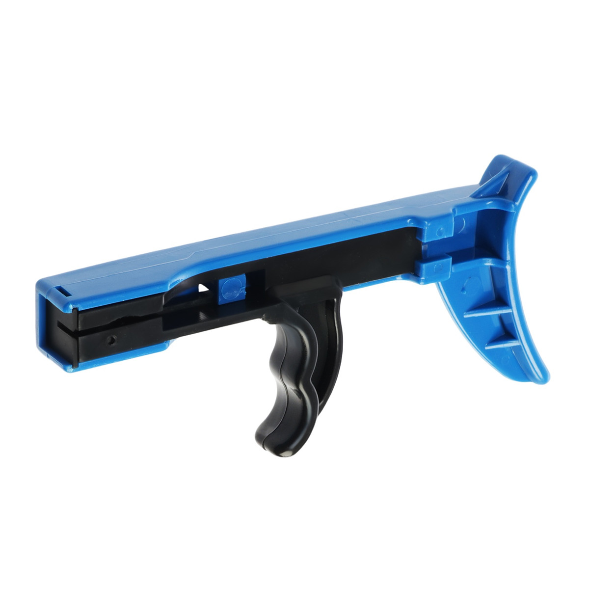 

Пистолет для затяжки нейлоновых стяжек тундра, Черный;синий