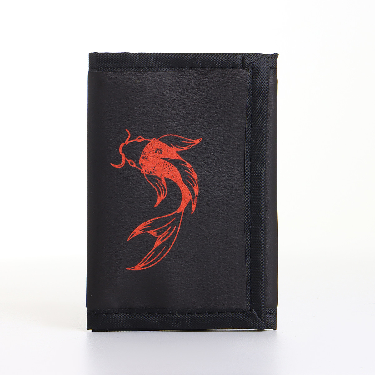 

Кошелек детский на липучке выбражулька, черный