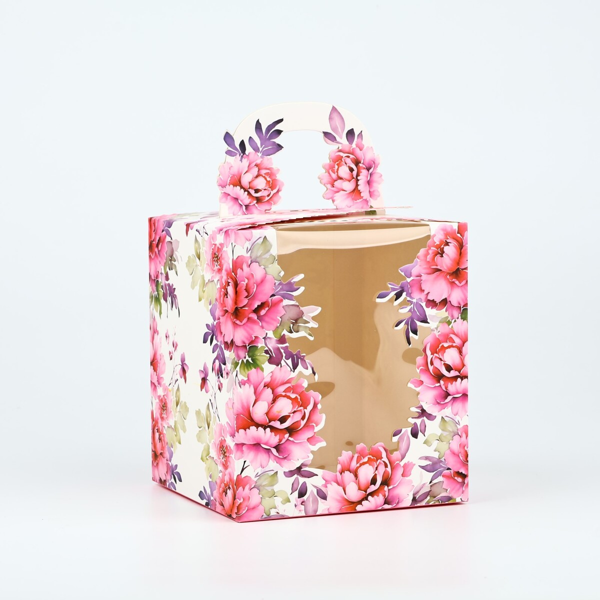 

Коробка складная, Розовый