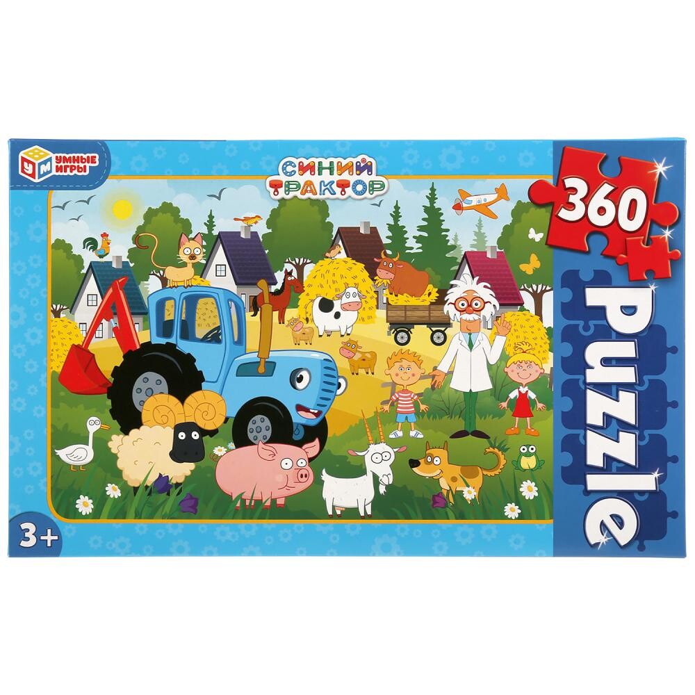 

Пазл настольный Синий ТРАКТОР, Умные игры 4630115523673
