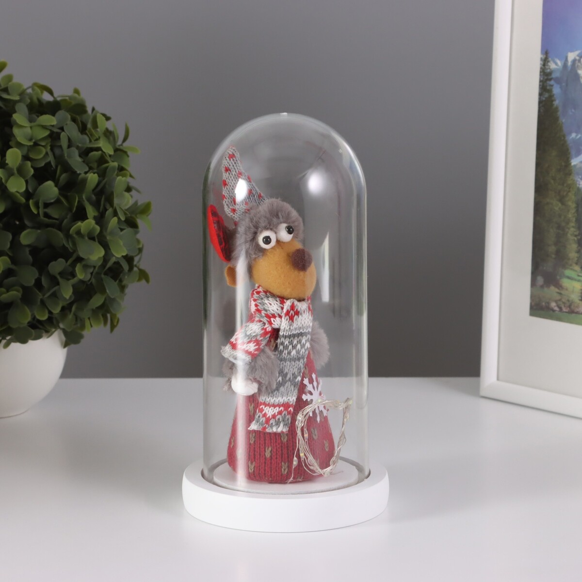 

Фигурка светящаяся колба risalux