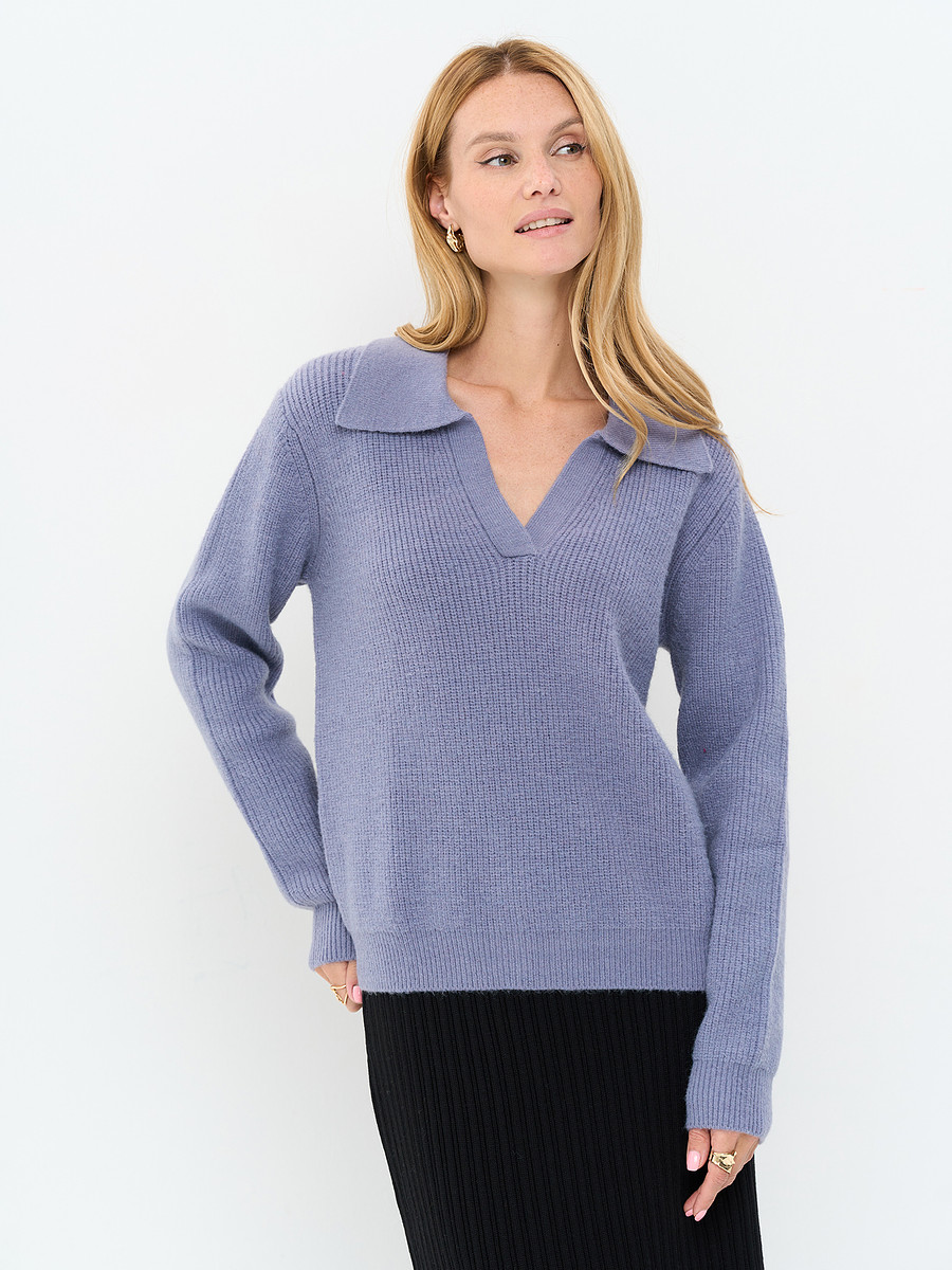 

Джемпер, Синий;титаниум