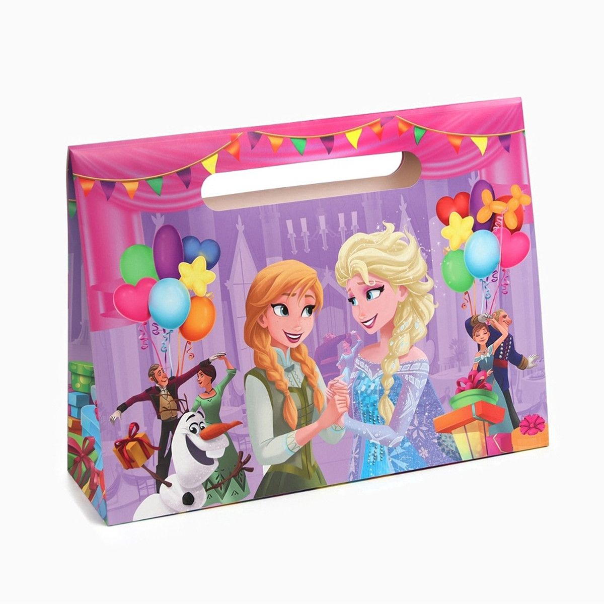 

Пакет подарочный-коробка, подарочная упаковка, Разноцветный