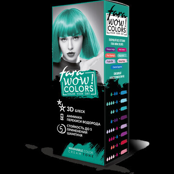 FARA WOW Colors Смываемый оттеночный кре