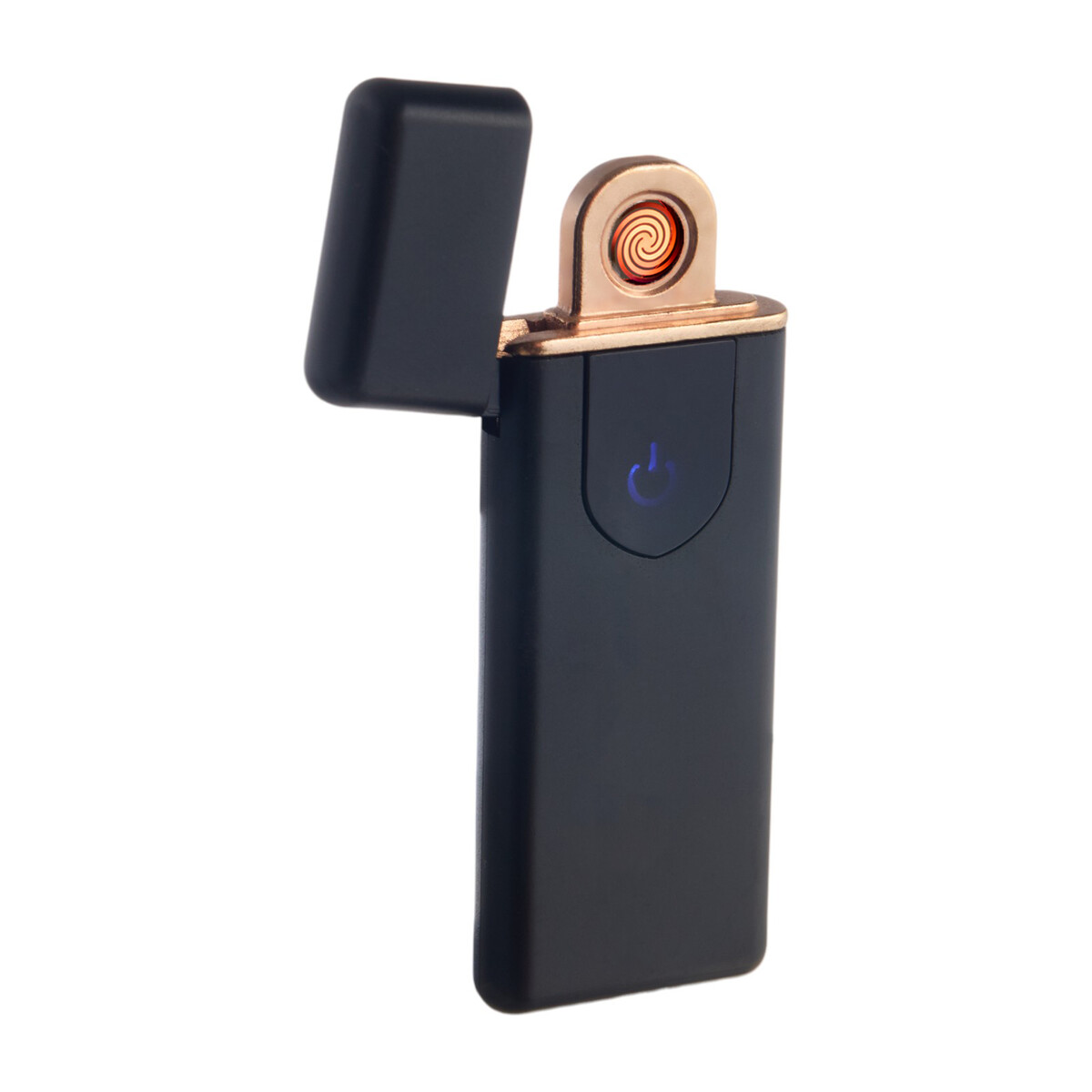 

Зажигалка электронная, спираль, 130 мач, usb, Черный