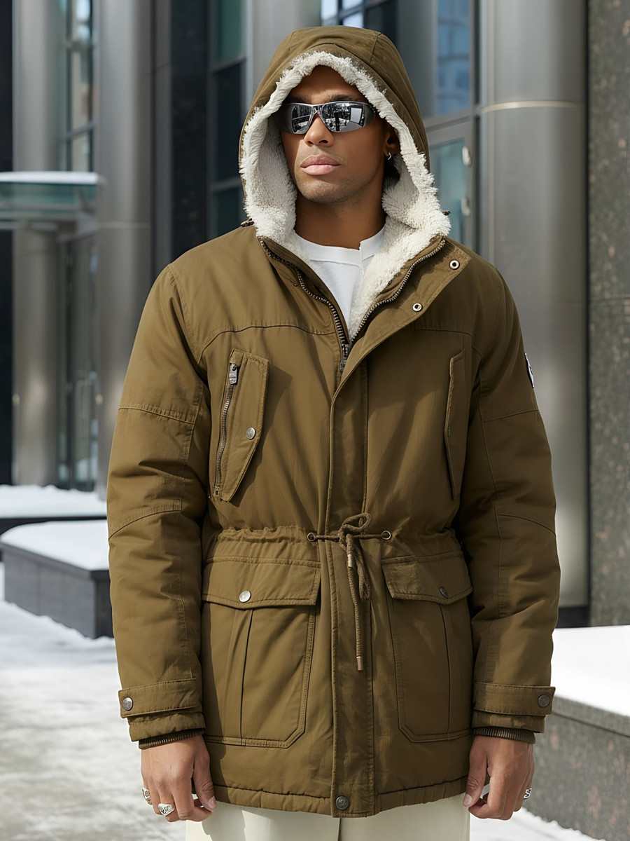 

Парка, Коричневый;темно-коричневый