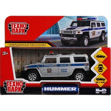 Машина металлическая HUMMER, Технопарк H