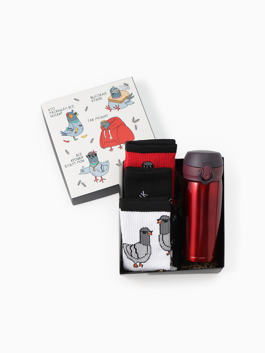 

Набор подарочный kaftan, Черный;красный;белый