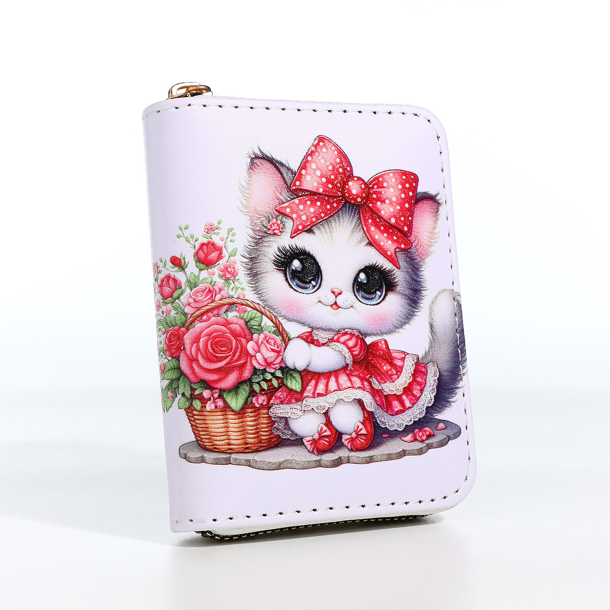 

Кошелек на молнии, Белый