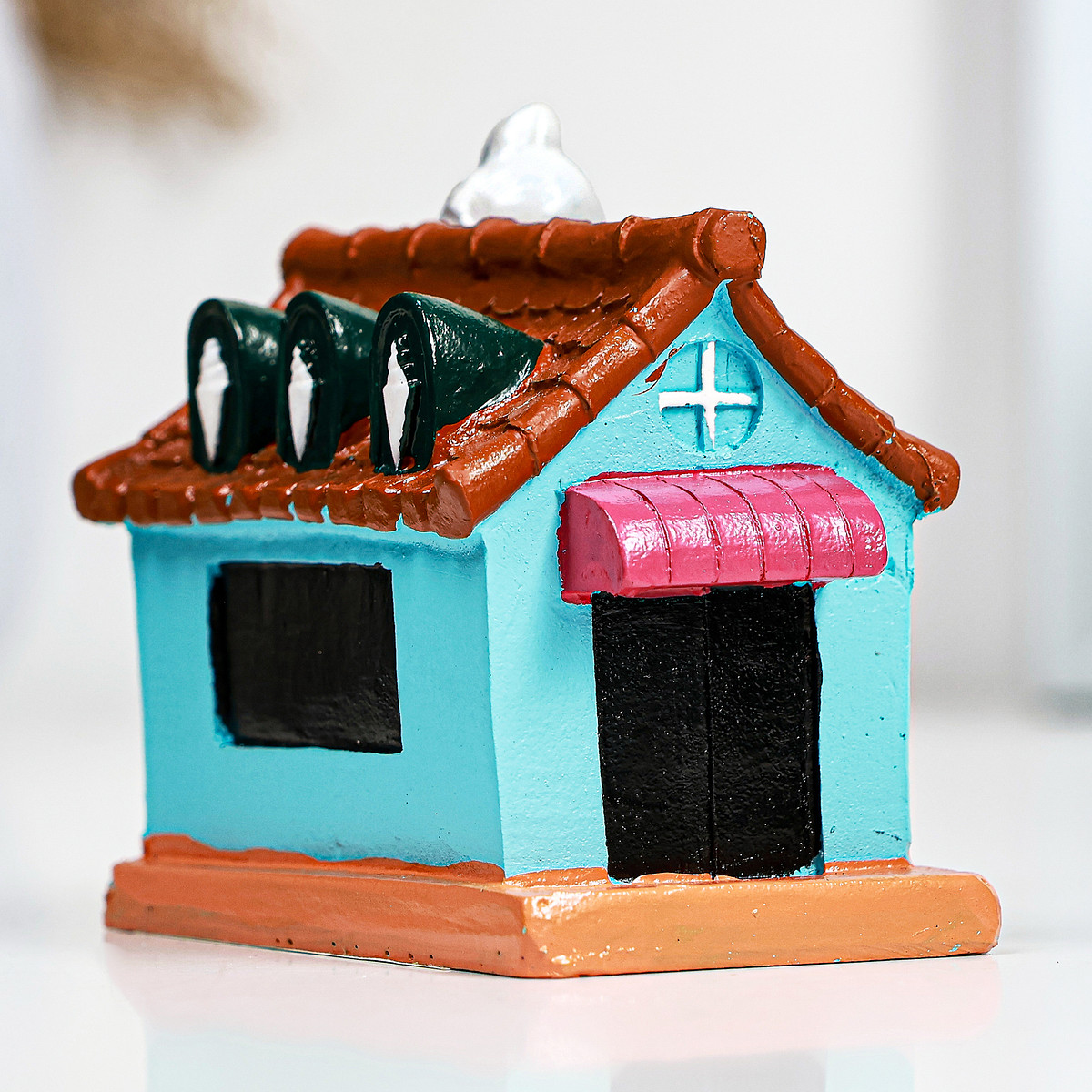 

Фигурка полистоун take it easy, Голубой;разноцветный