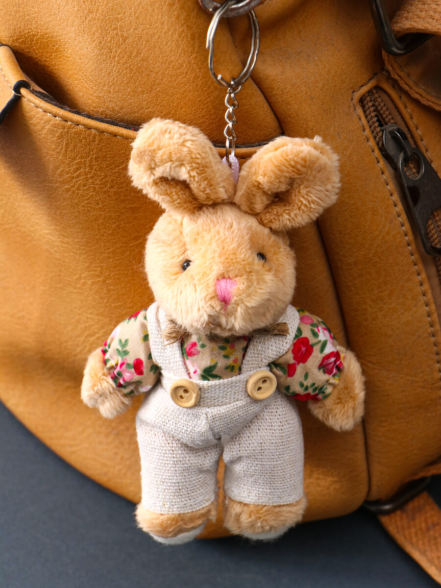 

Брелок для ключей на кольце, Коричневый