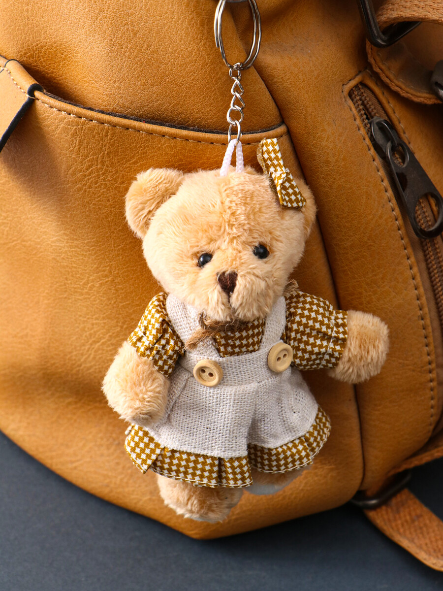 

Брелок для ключей на кольце, Коричневый