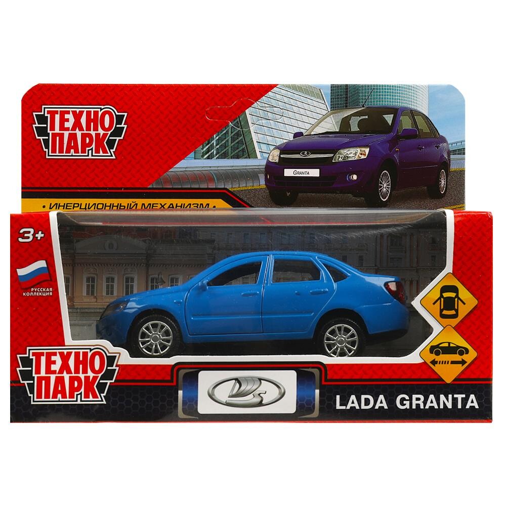 

Машина металлическая LADA, Технопарк GRANTA-12-BU