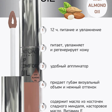 Бальзам для губ LIP COMFORT OIL № 601 Кр