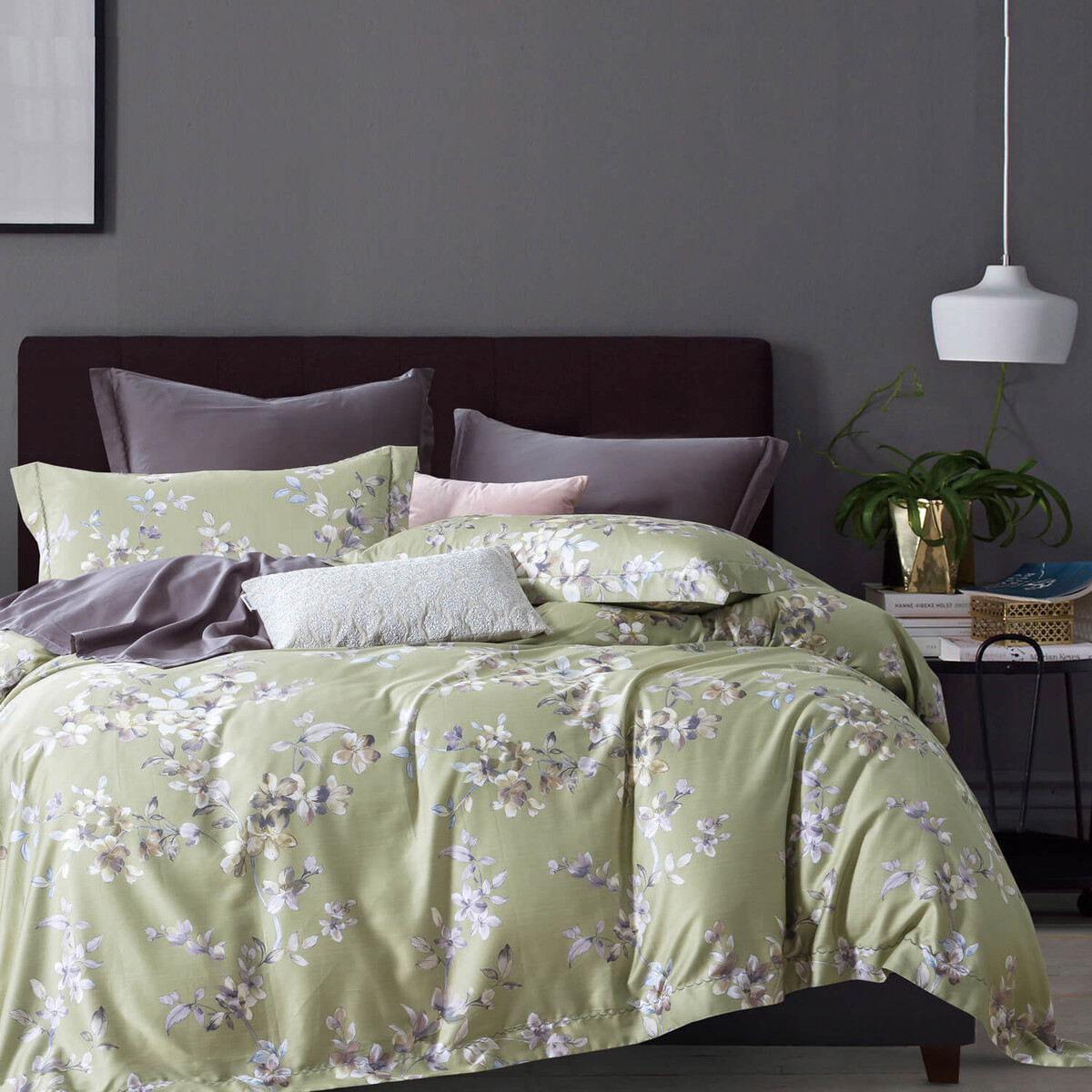 

Постельное белье 2-х сп с Евро прост. на резинке