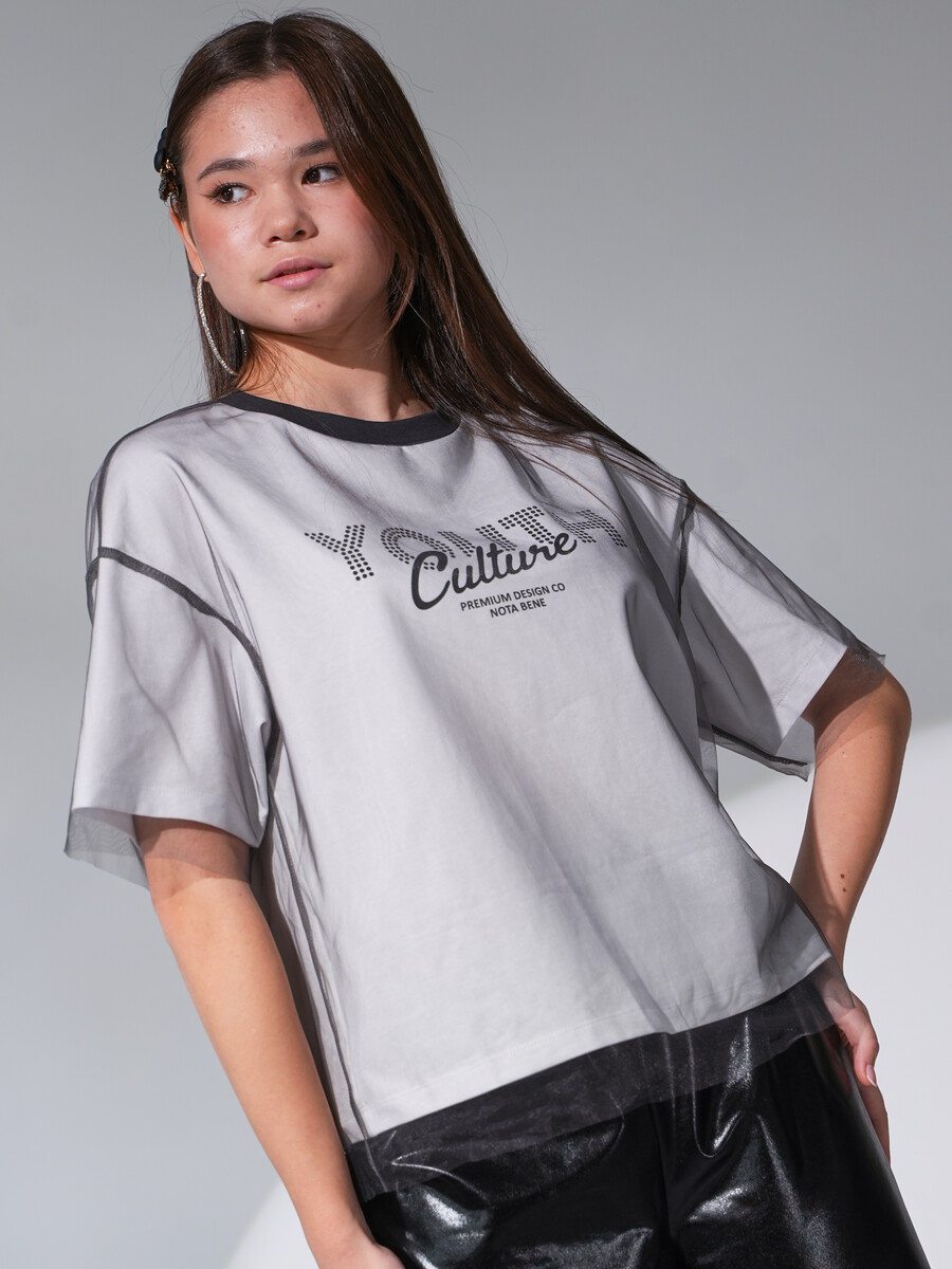 

Футболка, Серый