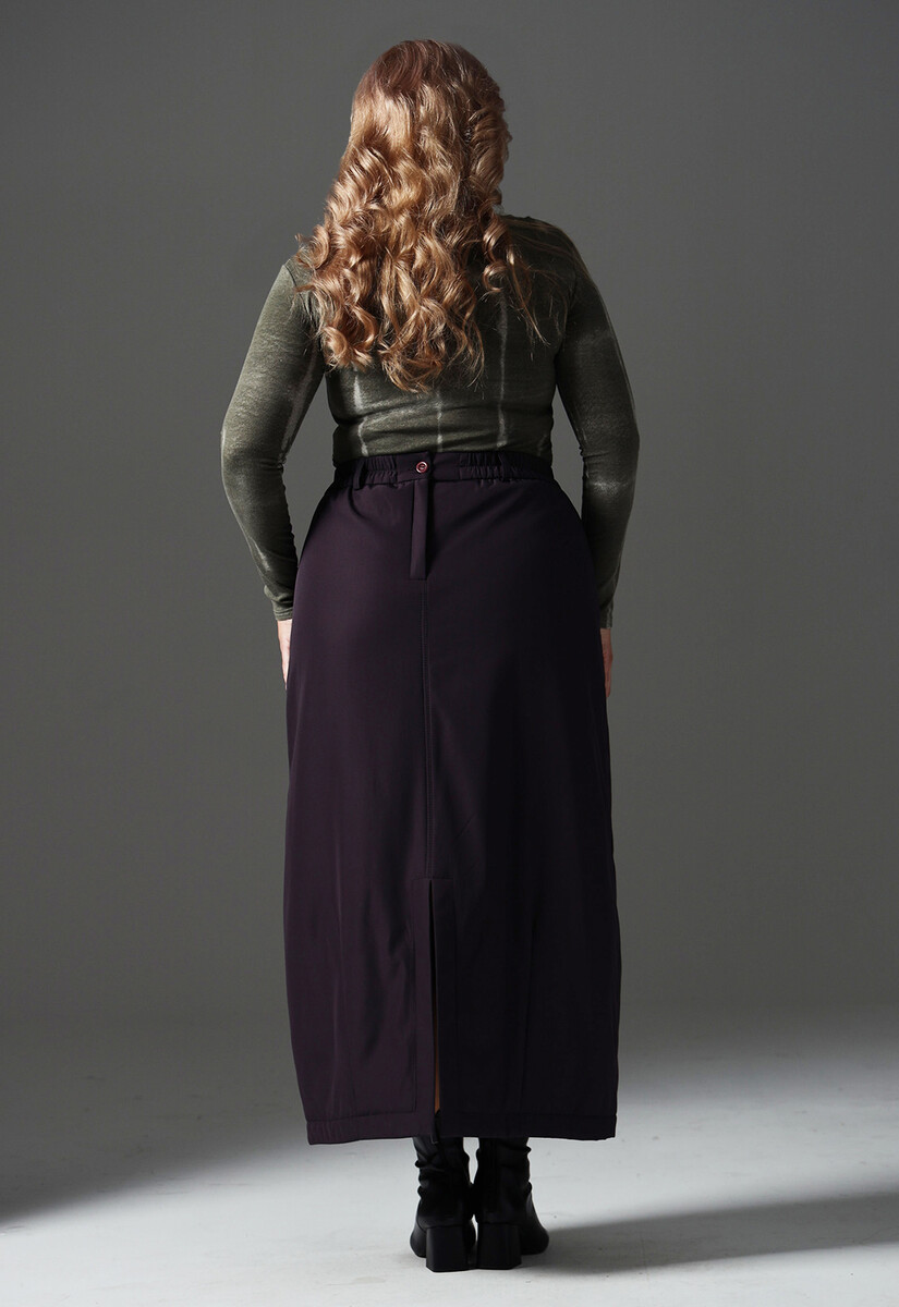 Юбка Dimma Fashion Studio 016266137 Баклажановый  Фото 4