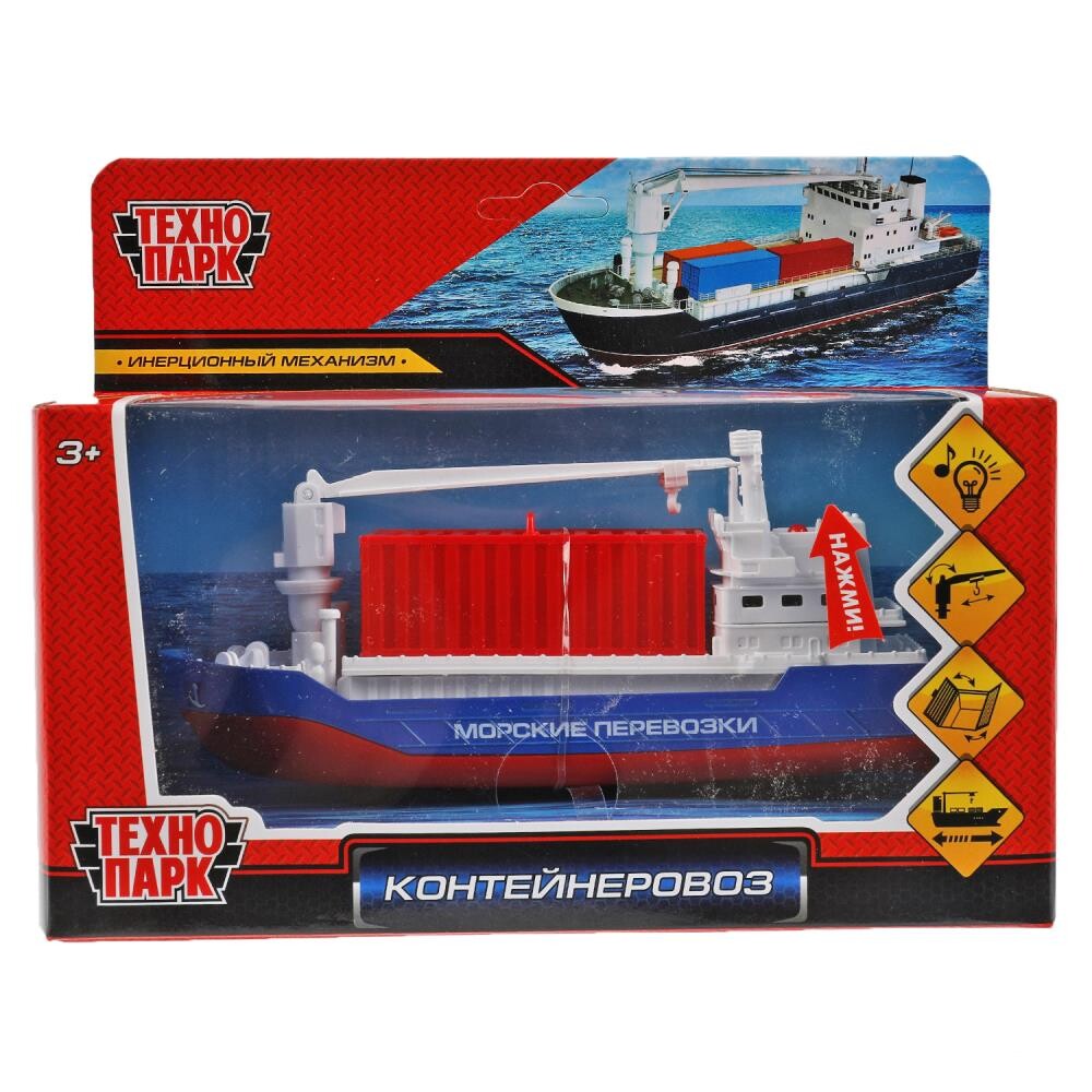 

Машина металлическая Технопарк CRANEBOAT-17SL-CONT