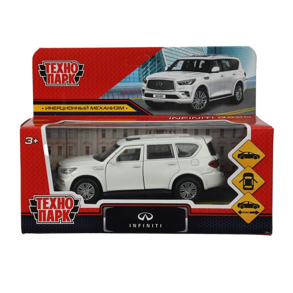 

Машина металлическая INFINITI, Технопарк QX80-12-WH