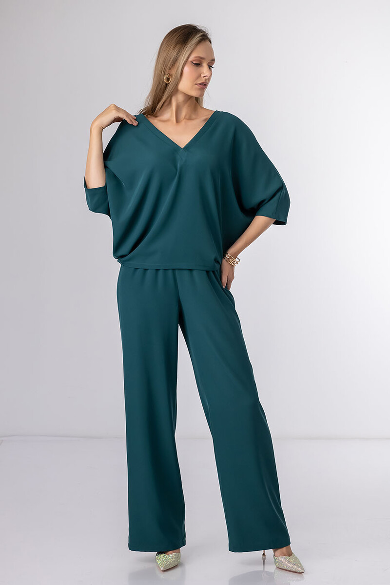 

Брюки, Зеленый;изумрудный