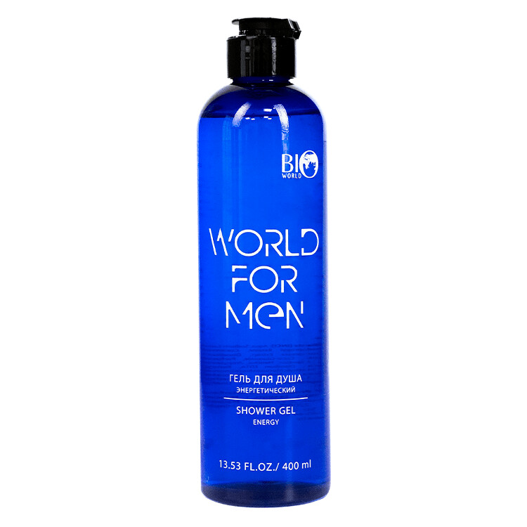 World for men Гель для душа Энергетический, 400 мл