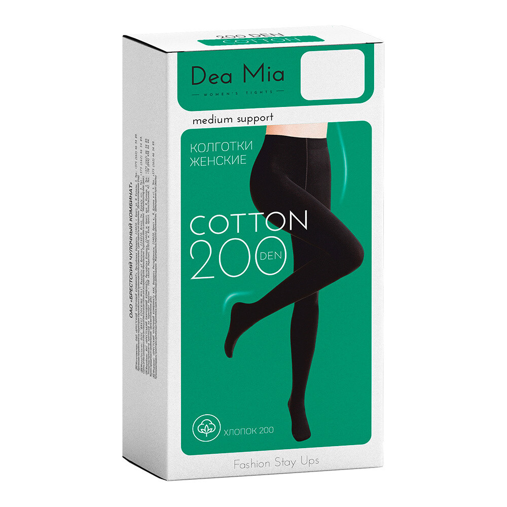 Колготки женские БЧК DEA MIA COTTON 200 БЧК