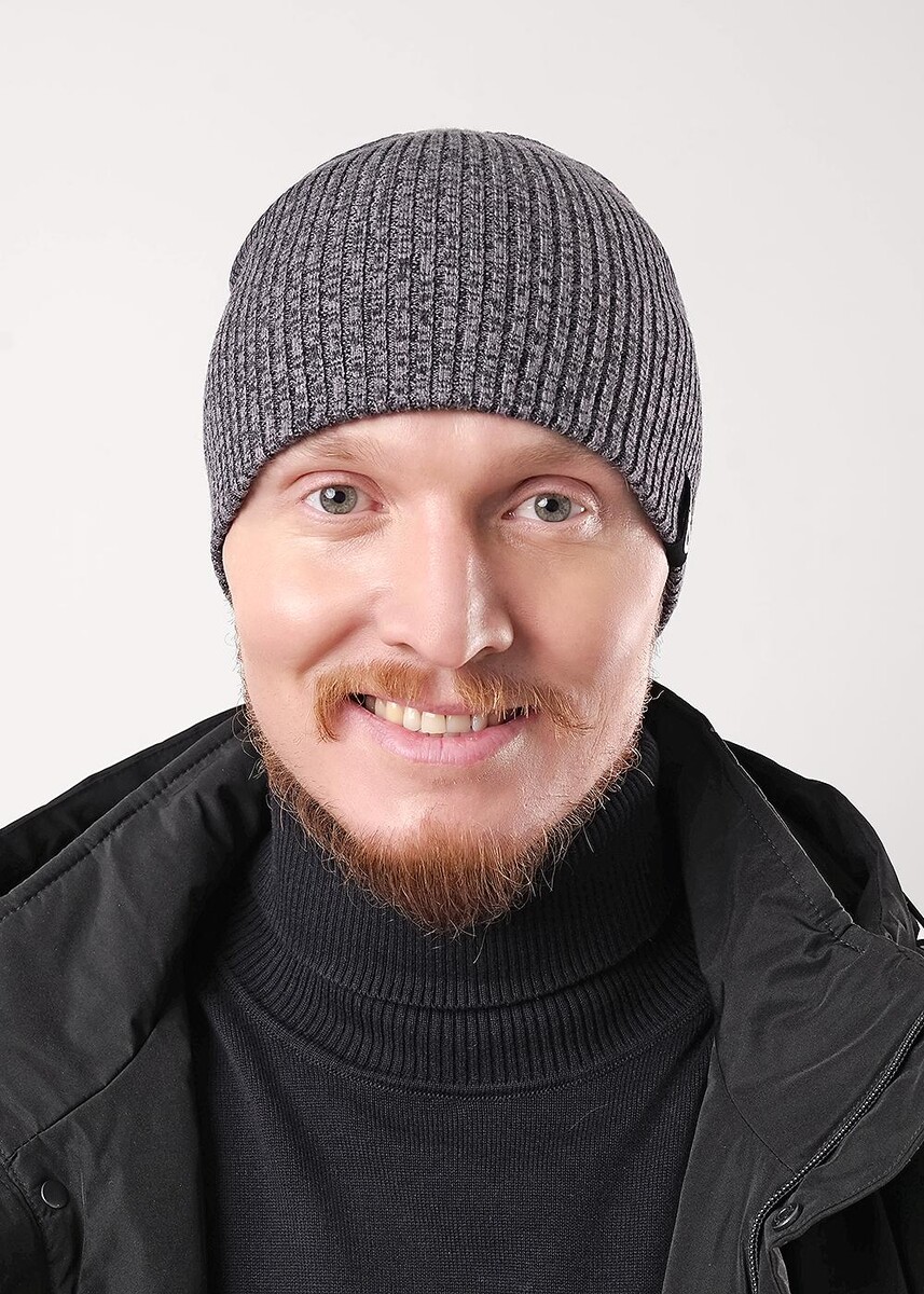 

Шапка, Серый;серый/черный