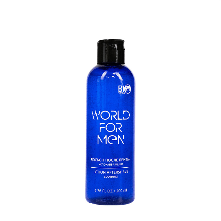 World for men Лосьон после бритья Успокаивающий, 200 мл