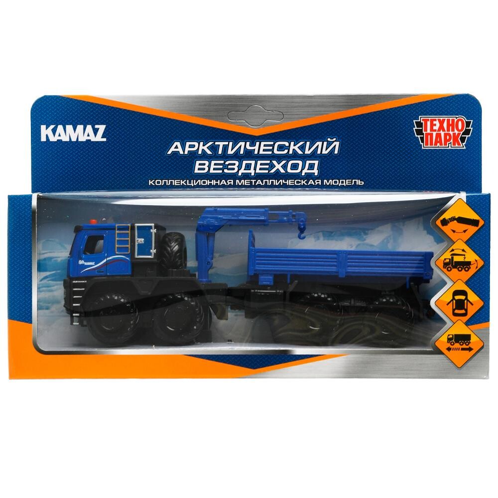 

Машина металлическая KAMAZ, Технопарк KAMAZARC-18-BU