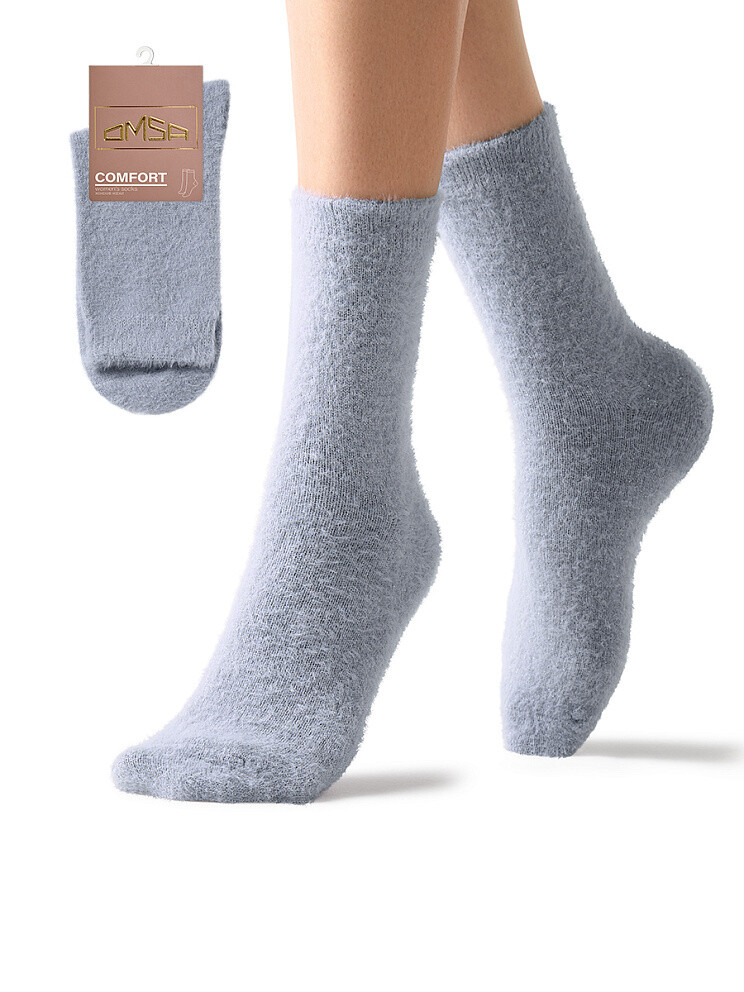 

Носки женские OMSA COMFORT 352 из нитки "Травка", Серый;grigio