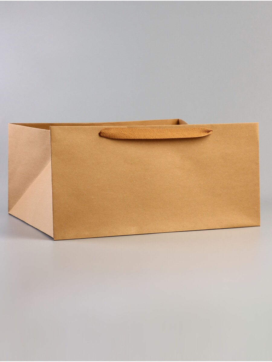 

Пакет для торта, с широким дном 40 х 40 х 19,5 см, крафт