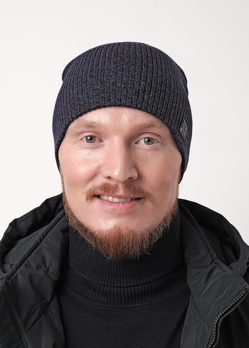 Шапка CLEVER 018277729 Синий/черный 
