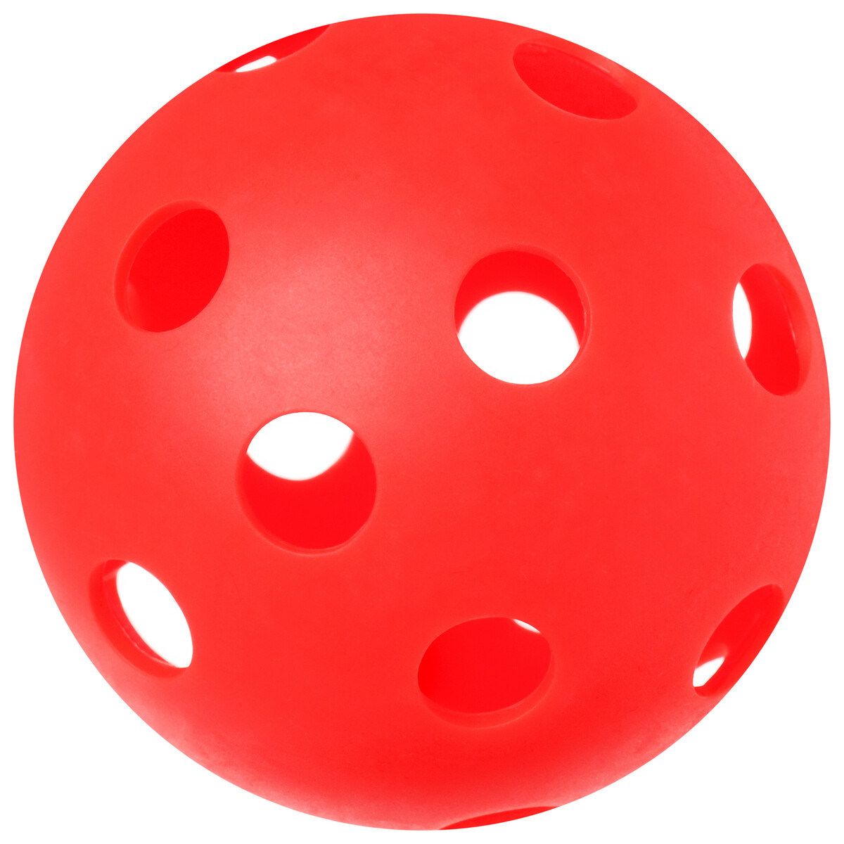 

Мяч для флорбола onlytop, d=7,2 cм, 23 г, цвет красный
