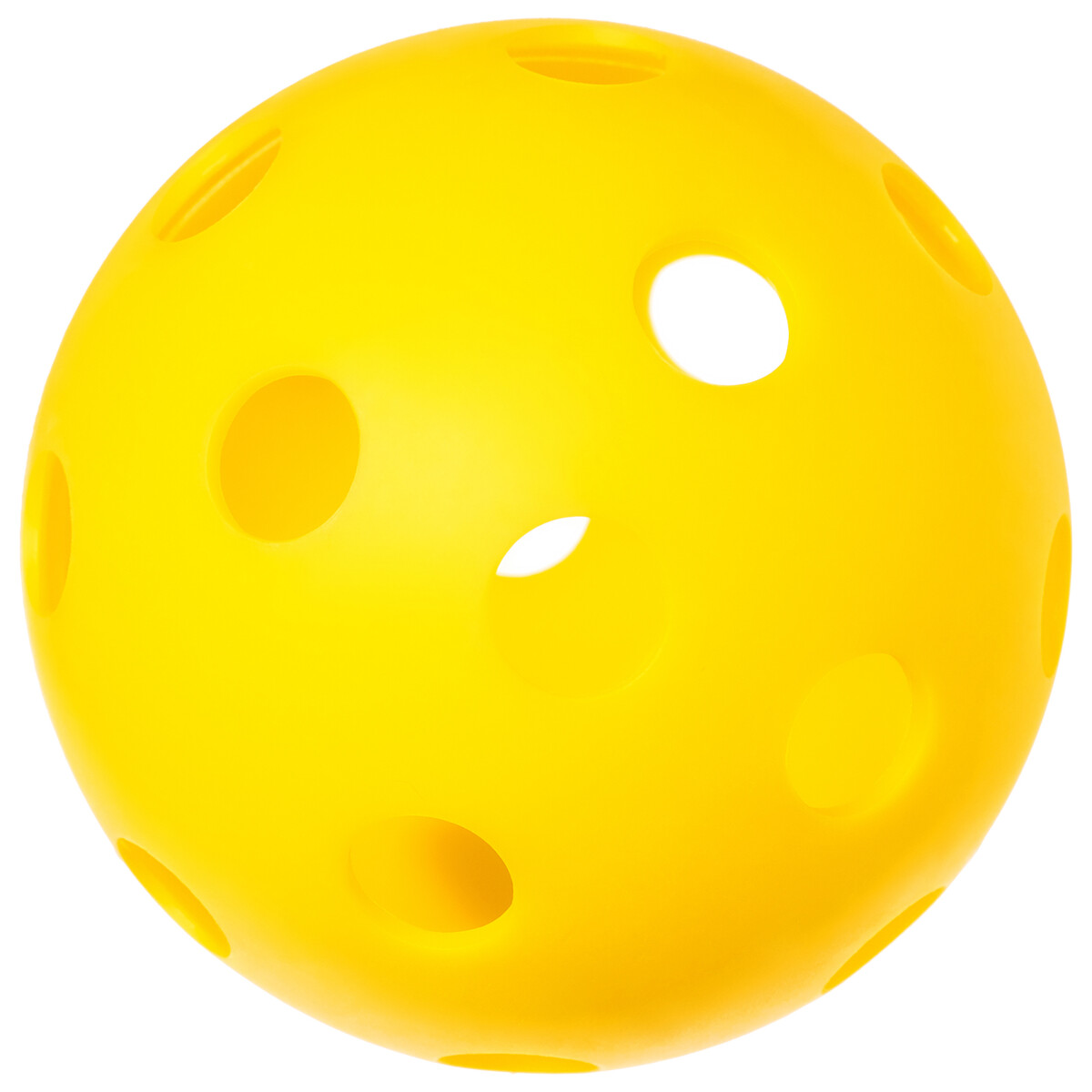 

Мяч для флорбола onlytop, d=7,2 cм, 23 г, цвет желтый