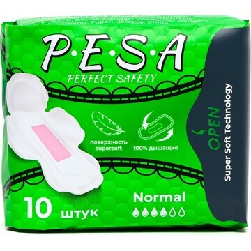 Прокладки гигиенические pesa normal, 10 