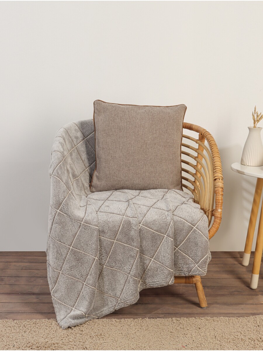 

Наволочка декоративная, Серый