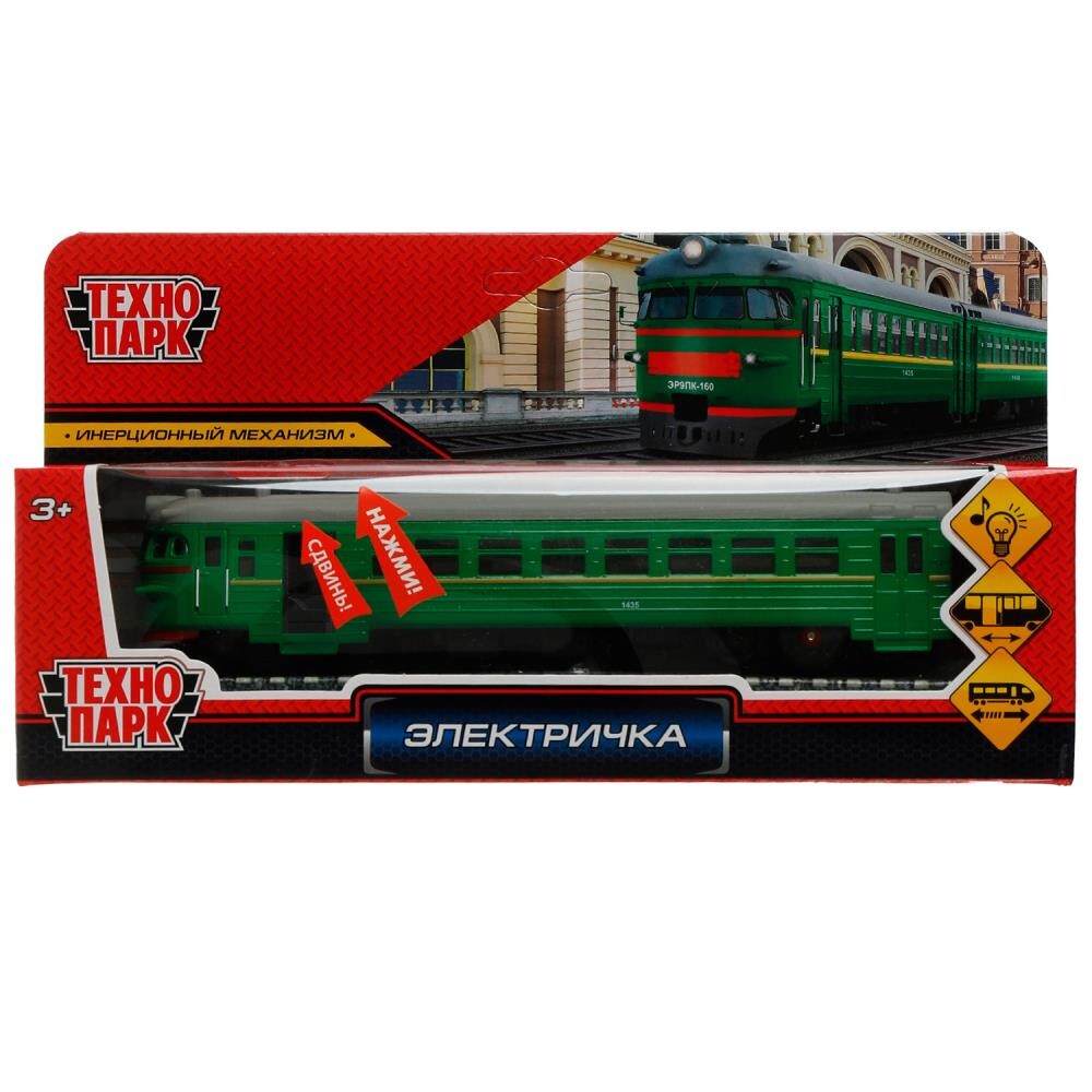 Машина металлическая Технопарк COMTRAIN-19SL-GN