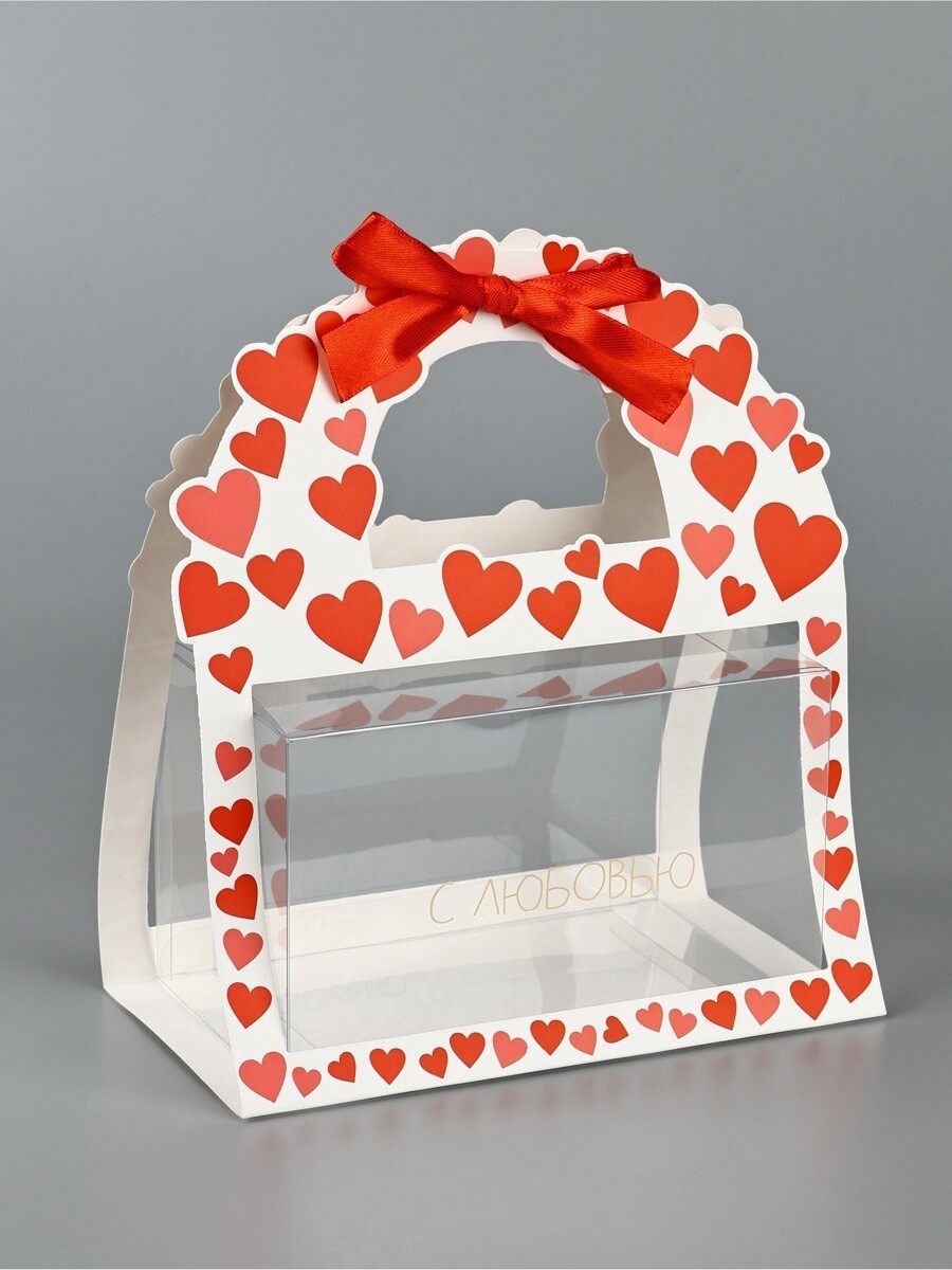 

Коробка подарочная, упаковка,, Красный