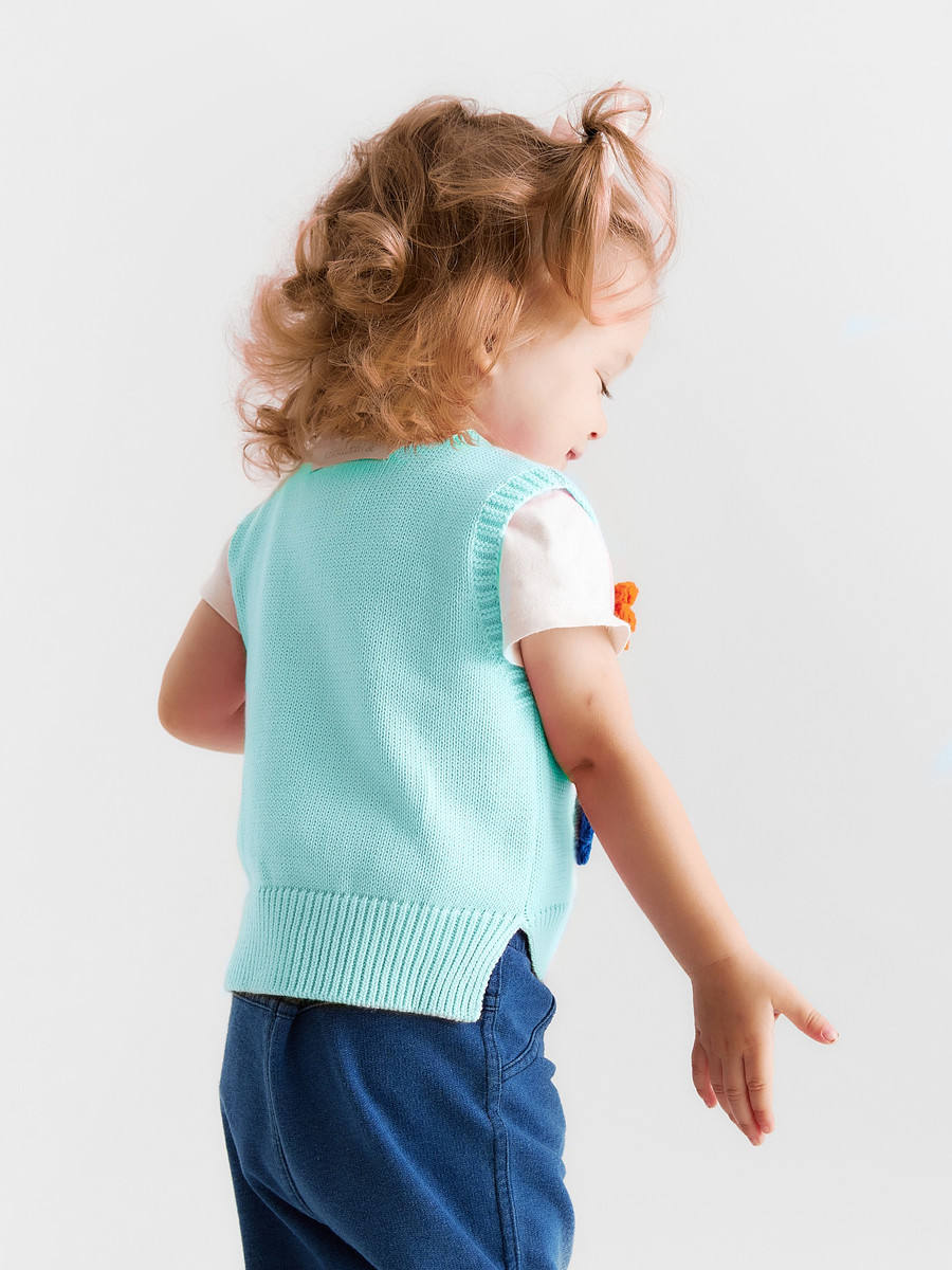 

Жилет, Голубой