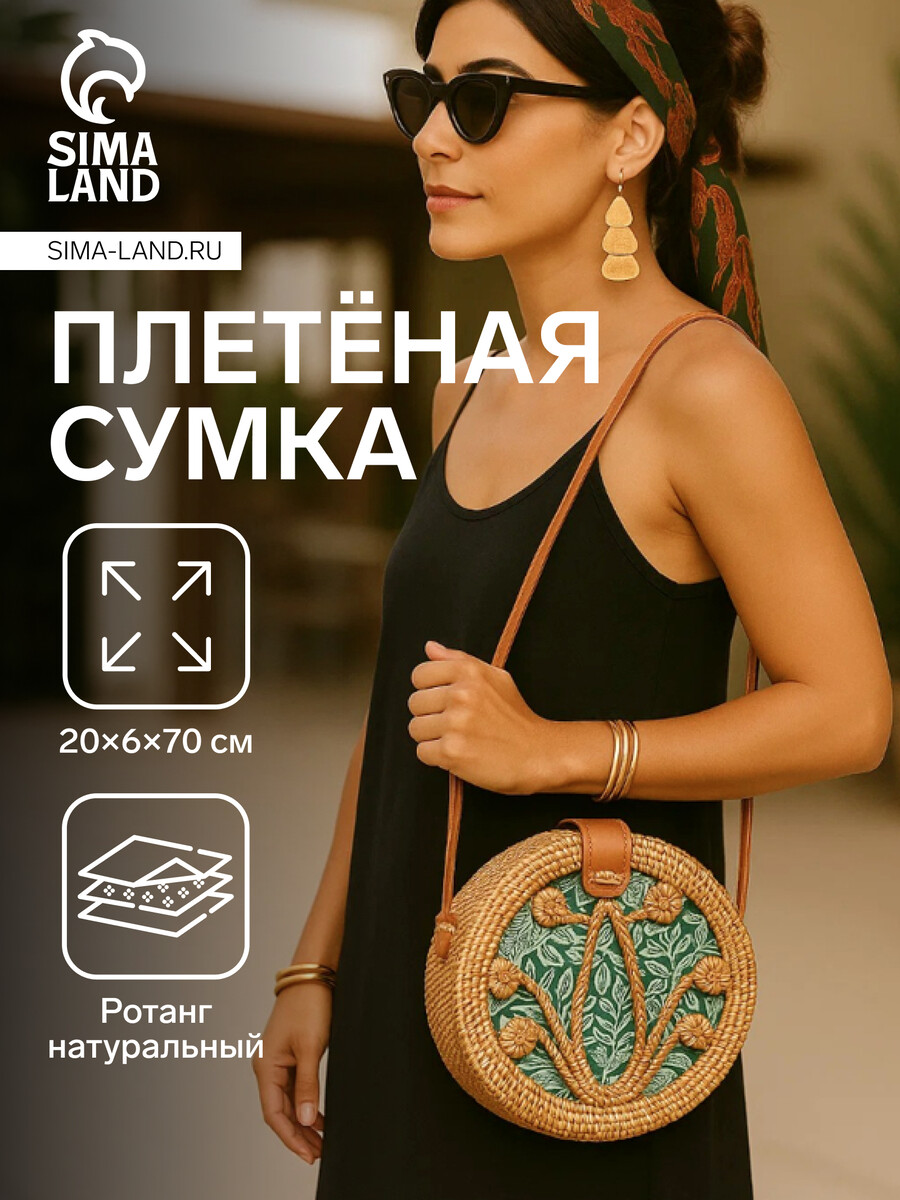 

Сумка женская через плечо плетеная, Коричневый;зеленый;бежевый