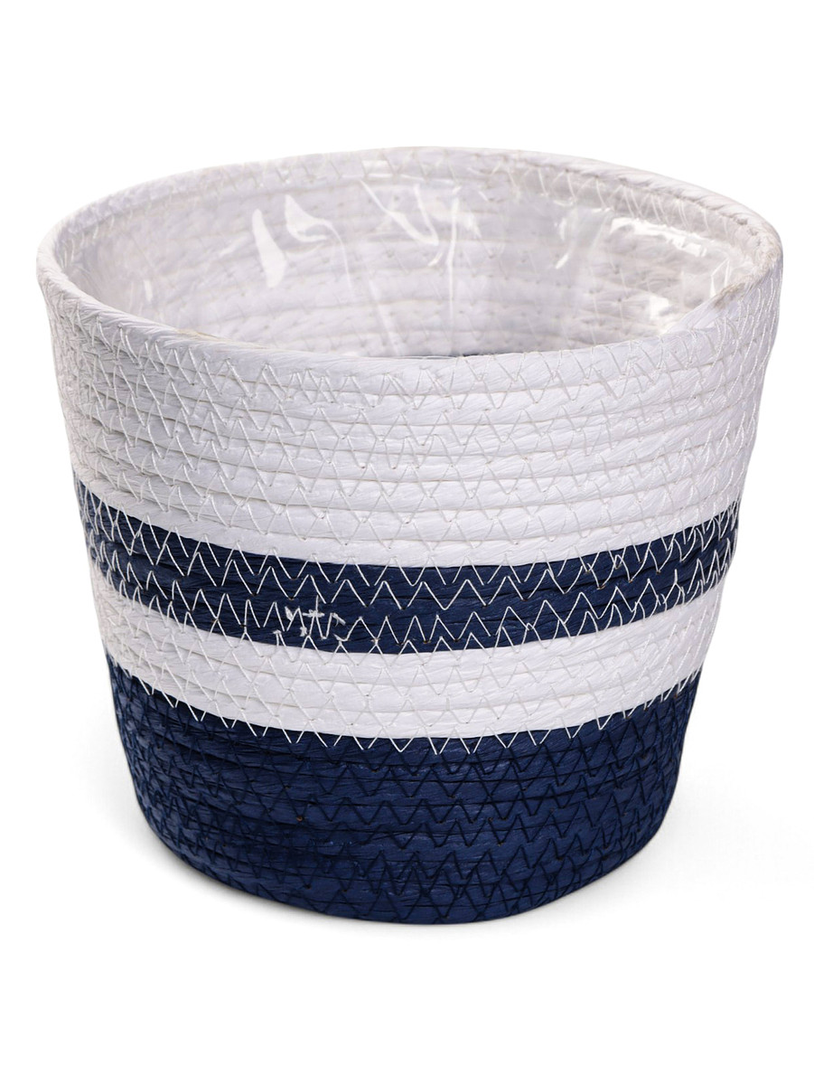 

Кашпо, Синий;белый